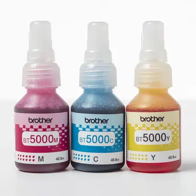 Brother BT5000CLVAL cartouche d'encre 3 pièce(s) Original Cyan, Magenta, Jaune - Cartouches d'encre - visuel 4