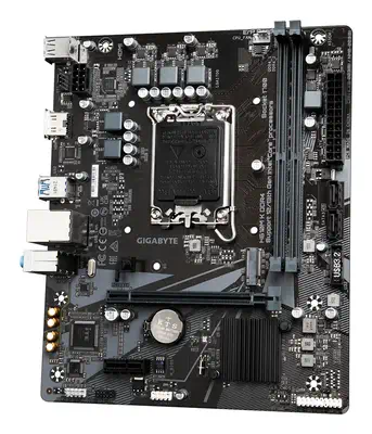 H610M K DDR4 Carte mère - Compatible avec processeurs Intel Core 14th Gen CPUs, 3+1+1 Phases Hybrid  - Gigabyte - visuel 4