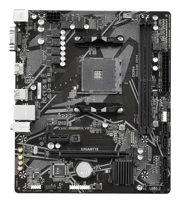 Carte mère A520M K V2 - Prend en charge les processeurs AMD Ryzen série 5000 AM4, jusqu'à 5100MHz DD - Gigabyte - visuel 3