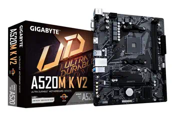 Comparaison Carte mère A520M K V2 - Prend en charge les processeurs AMD Ryzen série 5000 AM4, jusqu'à 5100MHz DD