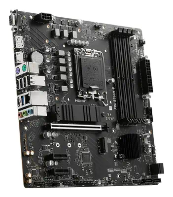 MSI PRO B760M-P carte mère Intel B760 LGA 1700 micro ATX - Carte mère - visuel 4