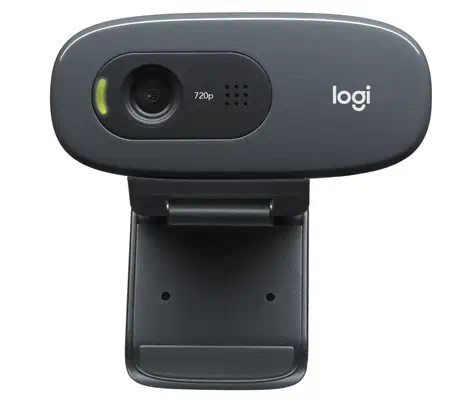 Logitech 960-000694 webcam 3 MP 1280 x 720 pixels USB Gris, Gris foncé - Webcam - visuel 2