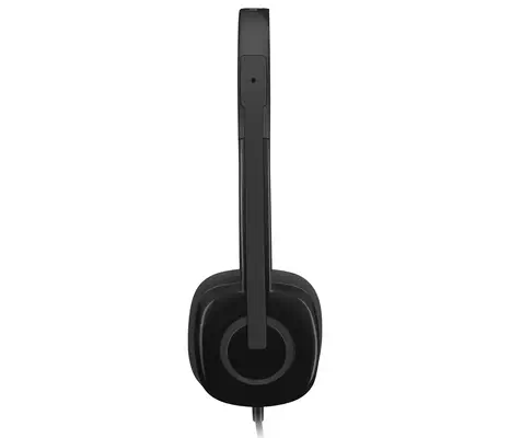 Logitech 981-000587 casque Avec fil Arceau Bureau/Centre d'appels Noir - Casque Micro - visuel 4