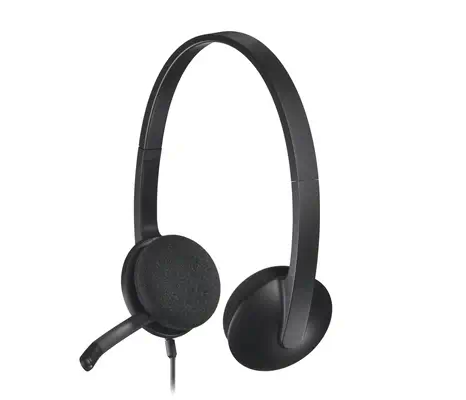 Logitech 981-000507 casque Avec fil Arceau Bureau/Centre d'appels Noir - Casque Micro - visuel 2