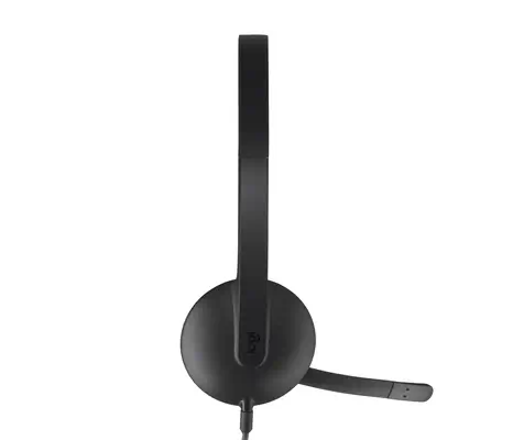 Logitech 981-000507 casque Avec fil Arceau Bureau/Centre d'appels Noir - Casque Micro - visuel 4