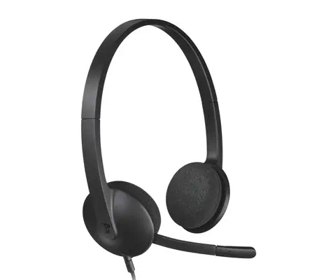 Logitech 981-000507 casque Avec fil Arceau Bureau/Centre d'appels Noir - Casque Micro - visuel 1