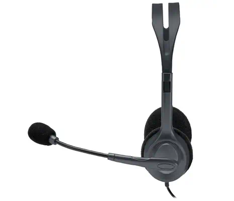 Logitech 981-000612 casque Avec fil Arceau Bureau/Centre d'appels Noir - Casque Micro - visuel 2