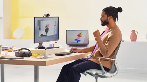 Logitech MX Master 3S souris Bureau Droitier Bluetooth Optique 8000 DPI - Souris - visuel 4