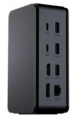 ProXtend DOCK2XUSB4 station d'accueil Avec fil USB4 Gris - Station d'accueil pour portable - visuel 2