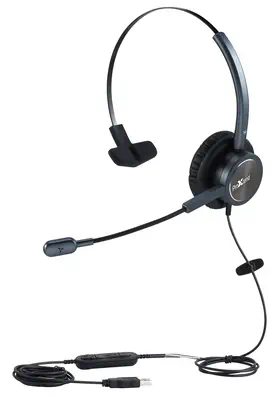 ProXtend Epode Casque Avec fil Arceau Appels/Musique Noir - Casque Micro - visuel 2
