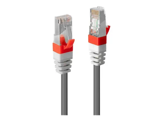 LINDY S/FTP Cat.6A Cable Grey 0.5m LSOH incl. Testprotocol - Lindy - Câble RJ et Fibre optique - visuel 2