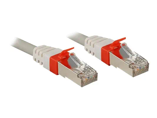 LINDY S/FTP Cat 6A Cable Grey 1m LSOH incl. Testprotocol - Lindy - Câble RJ et Fibre optique - visuel 2