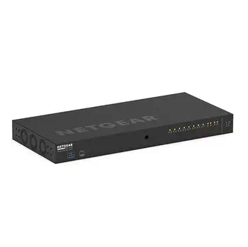 Vente Switchs et Hubs NETGEAR 12-Port AV Line M4250-10G2XF-PoE+ 8x1G PoE+ sur hello RSE