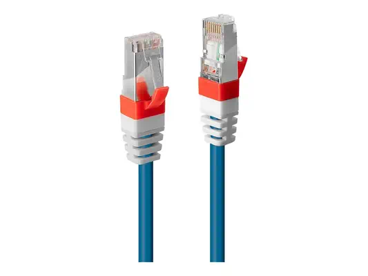 LINDY S/FTP Cat.6A Cable Blue 1m LSOH incl. Testprotocol - Lindy - Câble RJ et Fibre optique - visuel 3
