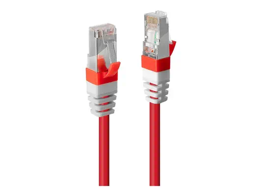 LINDY S/FTP Cat.6A Cable Red 0.5m LSOH incl. Testprotocol - Lindy - Câble RJ et Fibre optique - visuel 3