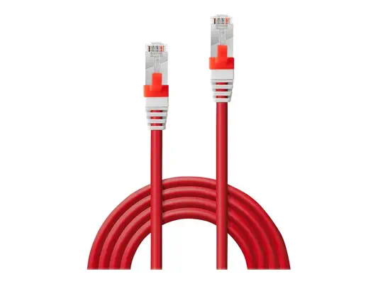 LINDY S/FTP Cat.6A Cable Red 5m LSOH incl. Testprotocol - Lindy - Câble RJ et Fibre optique - visuel 2