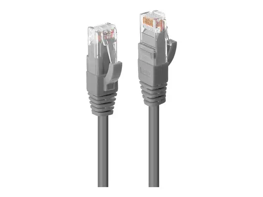 LINDY UTP Cat.6 Cable Grey 3.0m LSOH incl. Testprotocol - Lindy - Câble RJ et Fibre optique - visuel 3