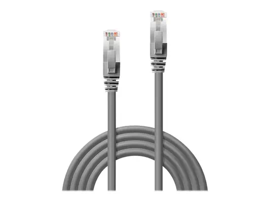 LINDY S/FTP Cat.6 Cable Grey 1.0m LSOH inclusive Test Report - Lindy - Câble RJ et Fibre optique - visuel 1