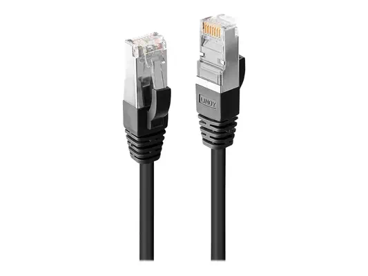 LINDY S/FTP Cat.6 Cable Black 20m LOSH incl. Testprotocol - Lindy - Câble RJ et Fibre optique - visuel 1