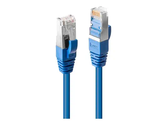 LINDY S/FTP Cat.6 Cable Blue 0.3m LSOH incl. Testprotocol - Lindy - Câble RJ et Fibre optique - visuel 3