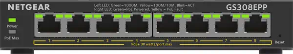 Vente NETGEAR 8PT GE Plus Switch W/HI-PWR POE+ NETGEAR au meilleur prix - visuel 2