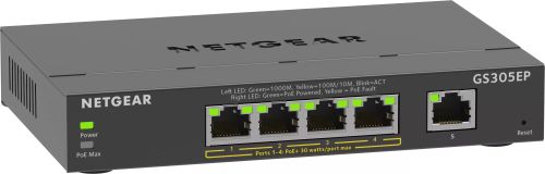 Revendeur officiel NETGEAR 5PT GE Plus Switch W/POE+