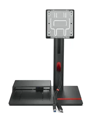 Lenovo 4XF1K03170 support d'écran plat pour bureau 68,6 cm (27") Noir - Bras articulé - visuel 2