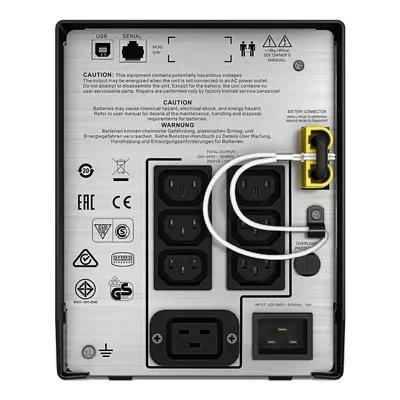 APC SMC2000I alimentation d'énergie non interruptible Interactivité de ligne 2 kVA 1300 W 7 sortie(s - Onduleur - visuel 2