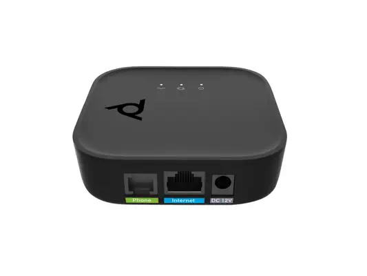 Adaptateur VoIP Poly ATA 400 1FXS Port Voix avec Open SIP et module d’alimentation - HP - Boitier d'alimentation - visuel 2