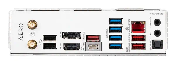 B650 AERO G Carte mère - Compatible avec les processeurs AMD Ryzen série 9000, jusqu'à 8000 MHz DDR5 - Gigabyte - visuel 6