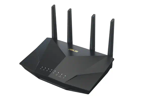 ASUS RT-AX5400 routeur sans fil Gigabit Ethernet Bi-bande (2,4 GHz / 5 GHz) Noir - Asus - Routeur - visuel 3