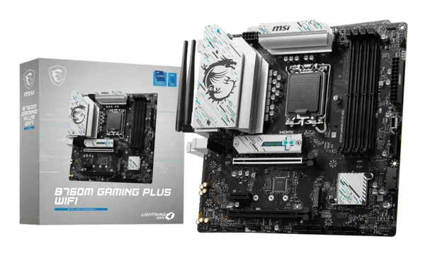 B760M GAMING PLUS WIFI - MSI - Carte mère - visuel 1