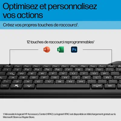 HP 475 Dual-Mode Wireless Keyboard - Clavier - visuel 8