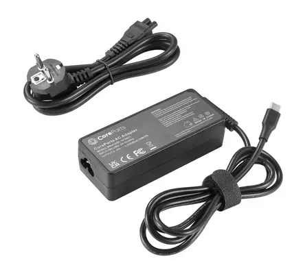CoreParts MBXUSBC-AC0033 adaptateur de puissance & onduleur Intérieure 65 W Noir - Chargeur et alimentation - visuel 2