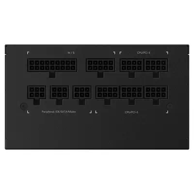 GIGABYTE P750GM unité d'alimentation d'énergie 750 W 20+4 pin ATX ATX Noir - Gigabyte - Boitier d'alimentation - visuel 6