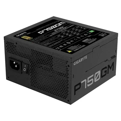 GIGABYTE P750GM unité d'alimentation d'énergie 750 W 20+4 pin ATX ATX Noir - Gigabyte - Boitier d'alimentation - visuel 4