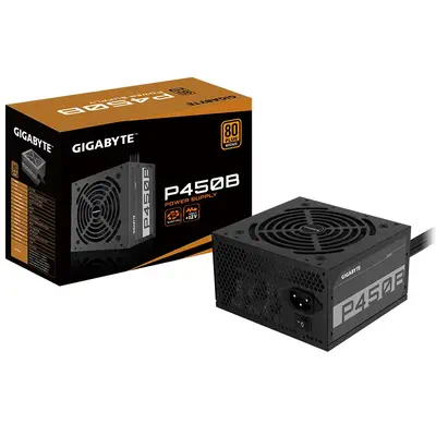 GIGABYTE P450B unité d'alimentation d'énergie 450 W 20+4 pin ATX ATX Noir - Gigabyte - Boitier d'alimentation - visuel 5
