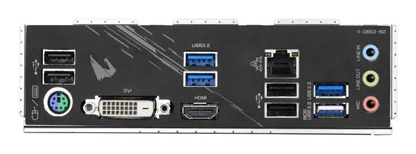 B550M AORUS ELITE Carte mère - Processeurs AMD Ryzen 5000, VRM 5+3 phases, jusqu'à 4733 MHz DDR4, 1x - Gigabyte - visuel 5