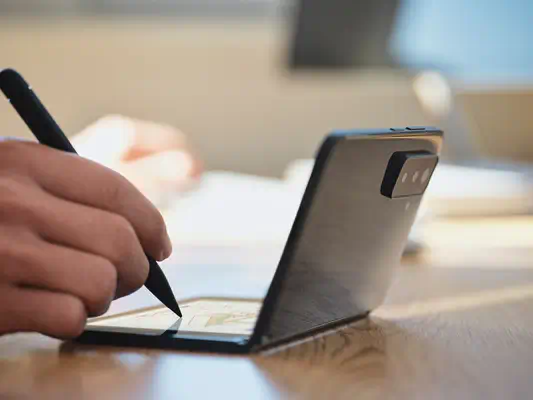 Microsoft Surface Slim Pen 2 stylet 14 g Noir - Accessoire ENI, TBI et VPI - visuel 3