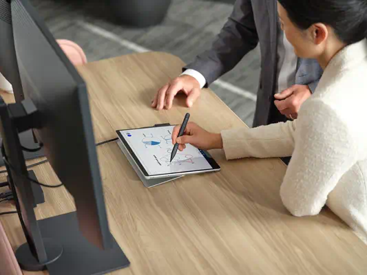 Microsoft Surface Slim Pen 2 stylet 14 g Noir - Accessoire ENI, TBI et VPI - visuel 10