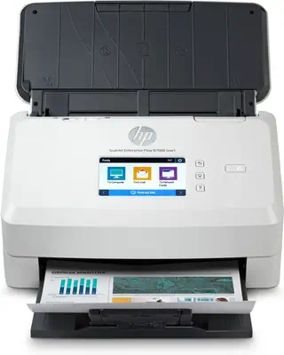 Scanjet Enterprise Flow N7000 Scanner à défilement A4, jusqu’à 75ppm/150ipm, 600 x 600 DPI - HP - visuel 1