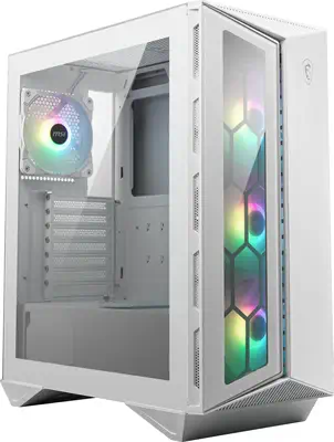 MSI CAS MPG GUNGNIR 110R WHITE Midi Tower Blanc - Boitier - visuel 5