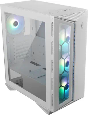 MSI CAS MPG GUNGNIR 110R WHITE Midi Tower Blanc - Boitier - visuel 1
