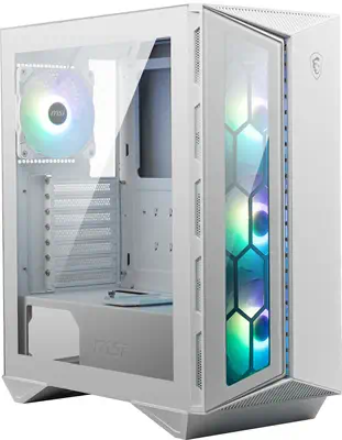 MSI CAS MPG GUNGNIR 110R WHITE Midi Tower Blanc - Boitier - visuel 4