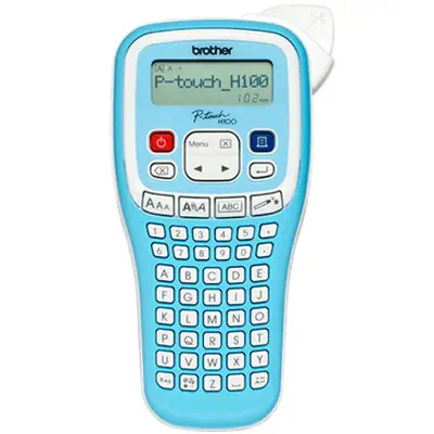 Brother PT-H100LB étiqueteuse titreuse P-touch bleue - Autre Imprimante - visuel 4
