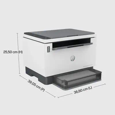 LaserJet Tank 2604dw Sans fil Multifunction Noir et blanc Imprimante, Copieur, Scanner; Recto verso - HP - Imprimante Laser - visuel 2
