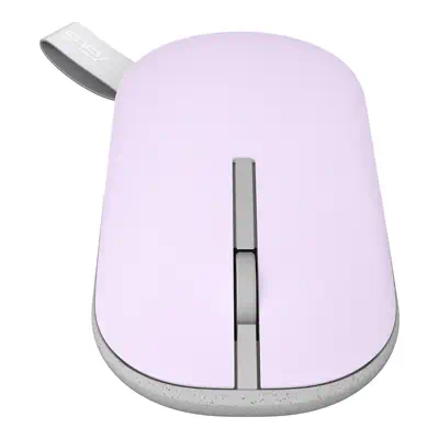 ASUS Marshmallow MD100 souris Bureau Ambidextre RF sans fil + Bluetooth Optique 1600 DPI - Asus - Souris - visuel 3
