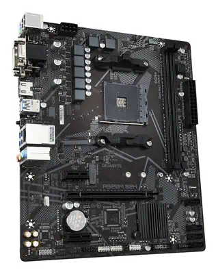 Carte mère A520M S2H - Prend en charge les processeurs AMD Ryzen série 5000 AM4, VRM numérique pur 4 - Gigabyte - visuel 3