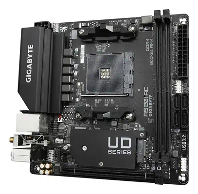 A520I AC Carte Mère - Prend en charge les processeurs AMD Ryzen 5000 Series AM4, 6 phases VRM numéri - Gigabyte - Carte mère - visuel 4