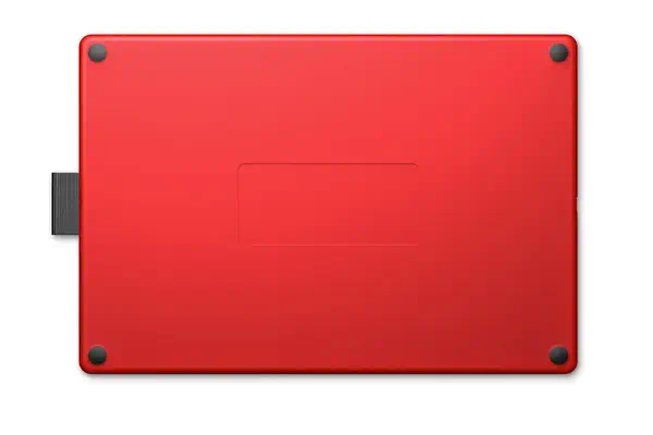 Wacom One tablette graphique Noir, Rouge 2540 lpi 216 x 135 mm USB - Tablette graphique - visuel 3